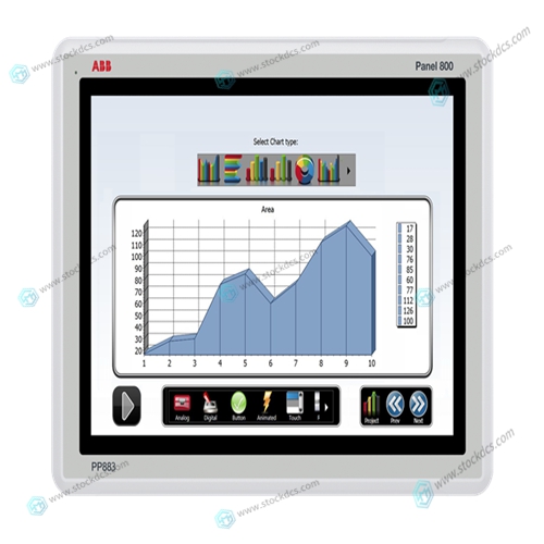 ABB PP883 3BSE092979R1 Operation panel