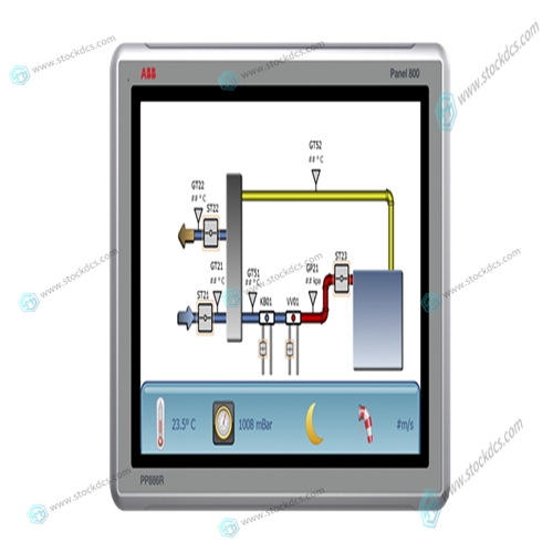 ABB PP886R 3BSE092985R1 control screen