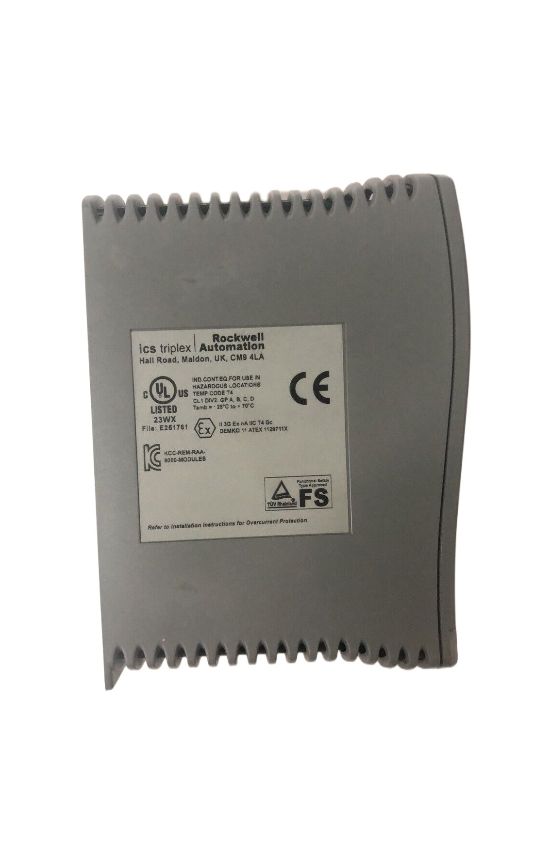 ICS TRIPLEX 9401 Displacement drive clam