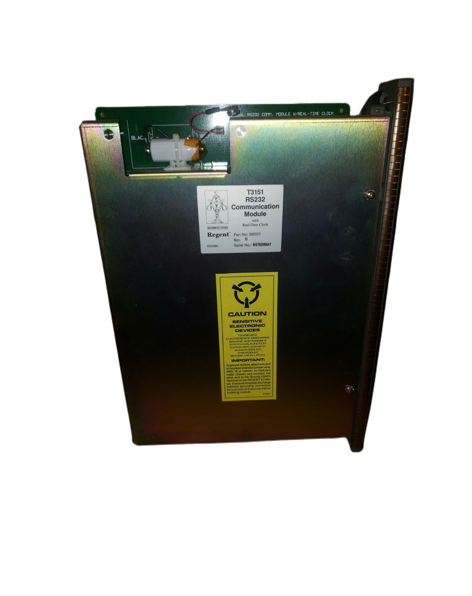 ICS TRIPLEX T3151 Channel contact module