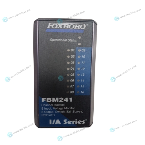 FOXBORO FBM241 P0914TG Channel relay mod