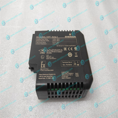 EMERSON KJ3221X1-BA1 Eddy current sensin