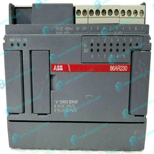 ABB 1SBP260001R1001 86AR230 control