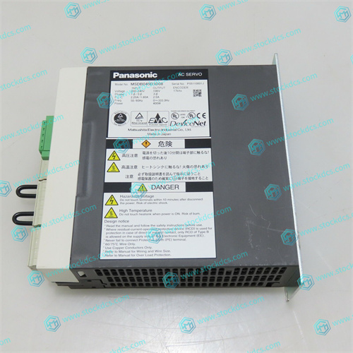 PANASONIC MSDB045D1D08 AC servo driver