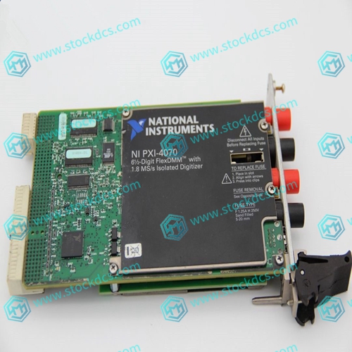 NI PXI-4070 Digital Control Module