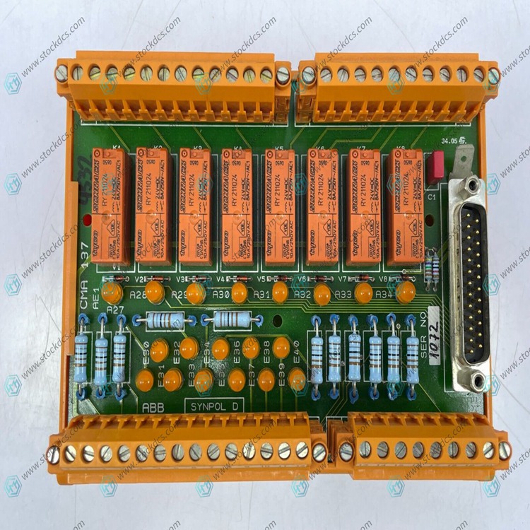ABB 3DDE300417 Input/Output Board