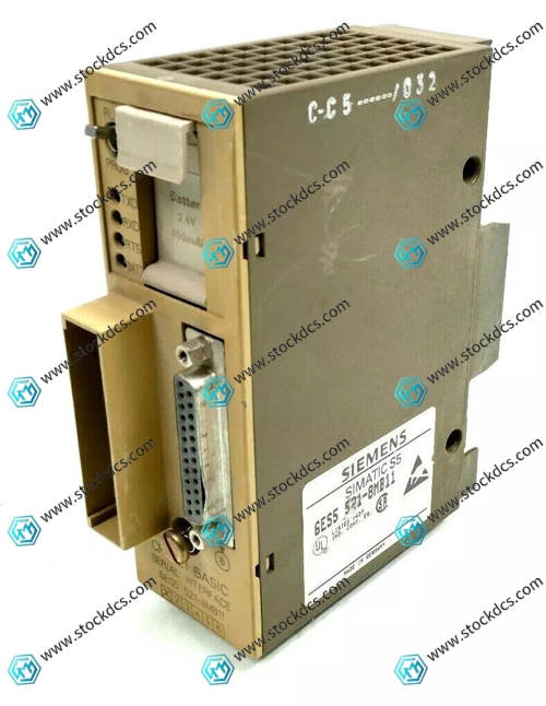 Siemens 6ES5521-8MB12 Input/Output Modul